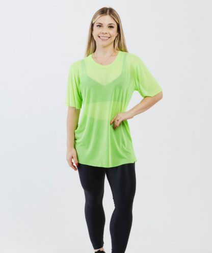 Transparent Green Coverup