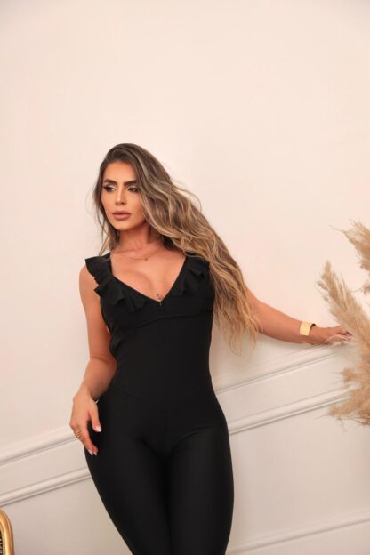 Black Summer Women Jumpsuit - Image 4