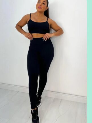 Black Sunshine Women Workout Set