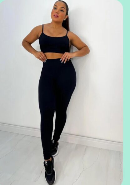 Black Sunshine Women Workout Set
