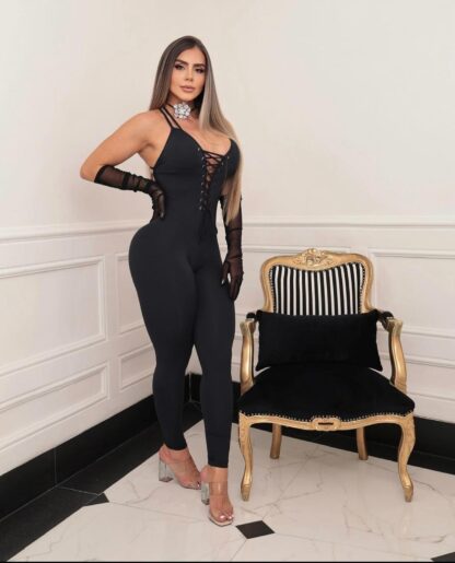 Intension Black Women Jumpsuit