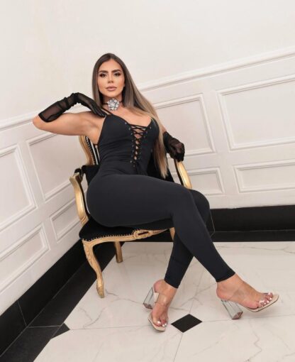 Intension Black Women Jumpsuit - Image 3