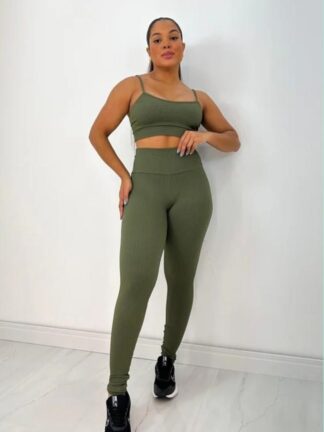 Green Charm Women Workout Set