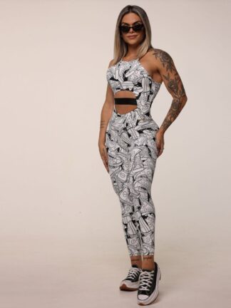 White Sneakers Party Jumpsuit