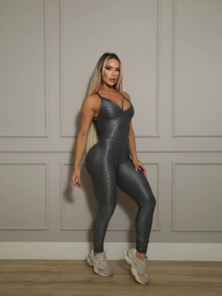 Brocade Lead Push Up Jumpsuit