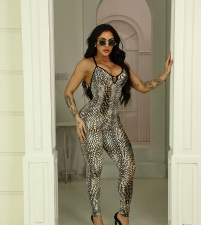 Old Crocodile Skin Jumpsuit - Image 2