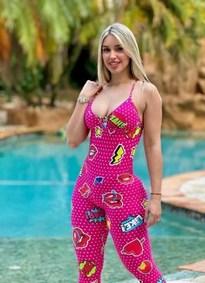 Pink Rebel Girl Jumpsuit
