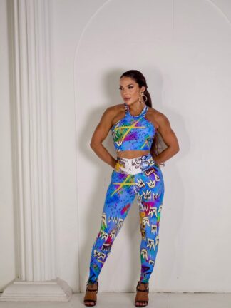 Urban Royalty Top Sport and Leggings Workout Set