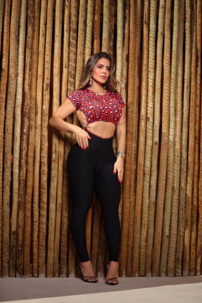 Red Rose Petals Jumpsuit