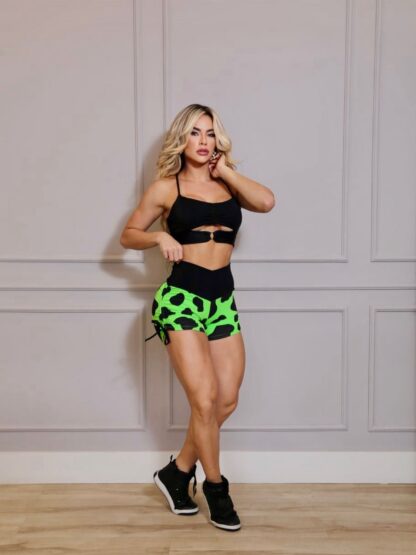 Wild Neon Green Workout Set - Image 2