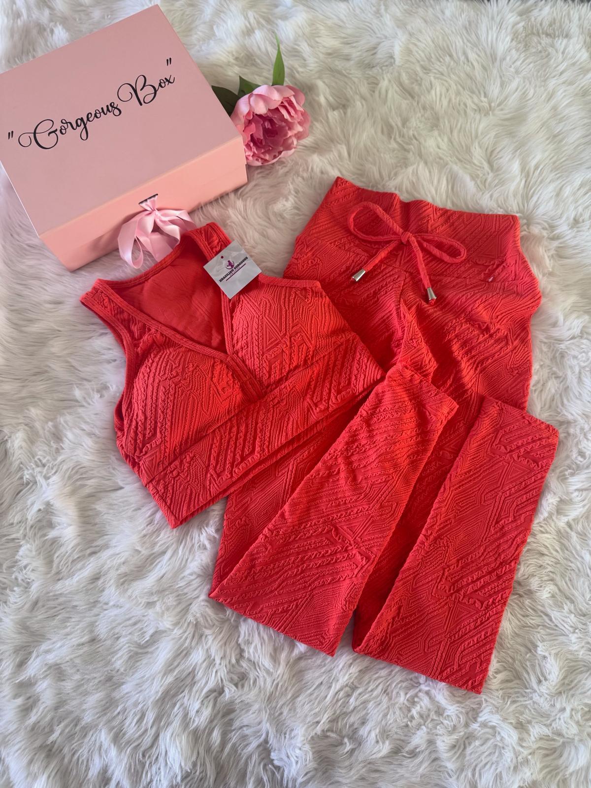 Red Energy Workout Set