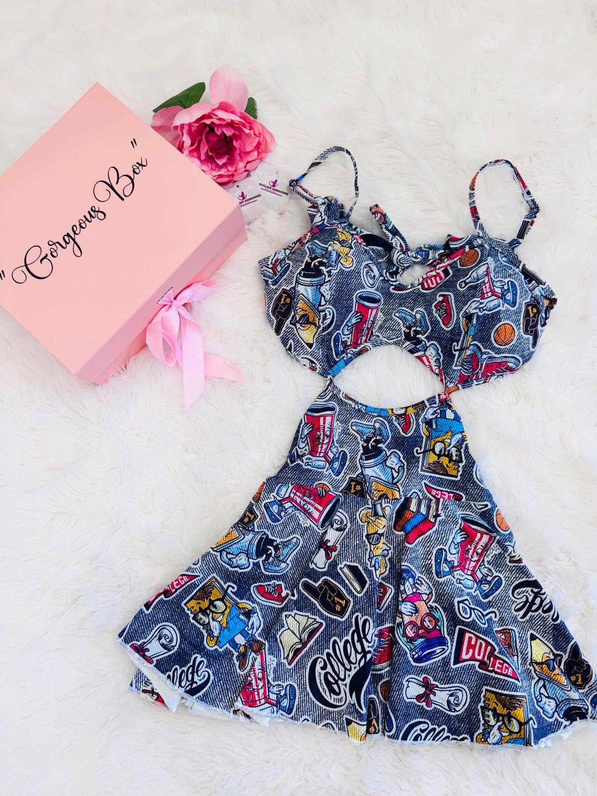 College Vibes Romper