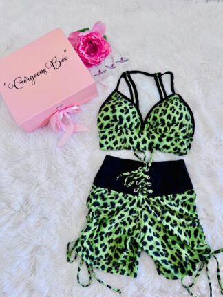 Green Jaguar Workout Set
