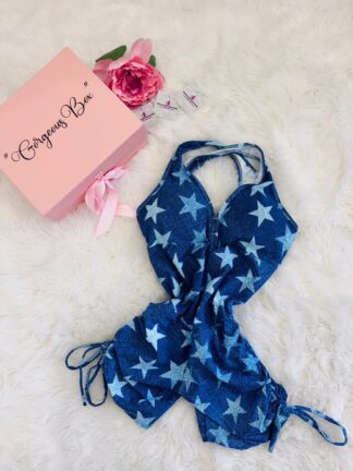 Starlight Blue Romper