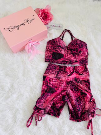 Hot Pink Viper Workout Set
