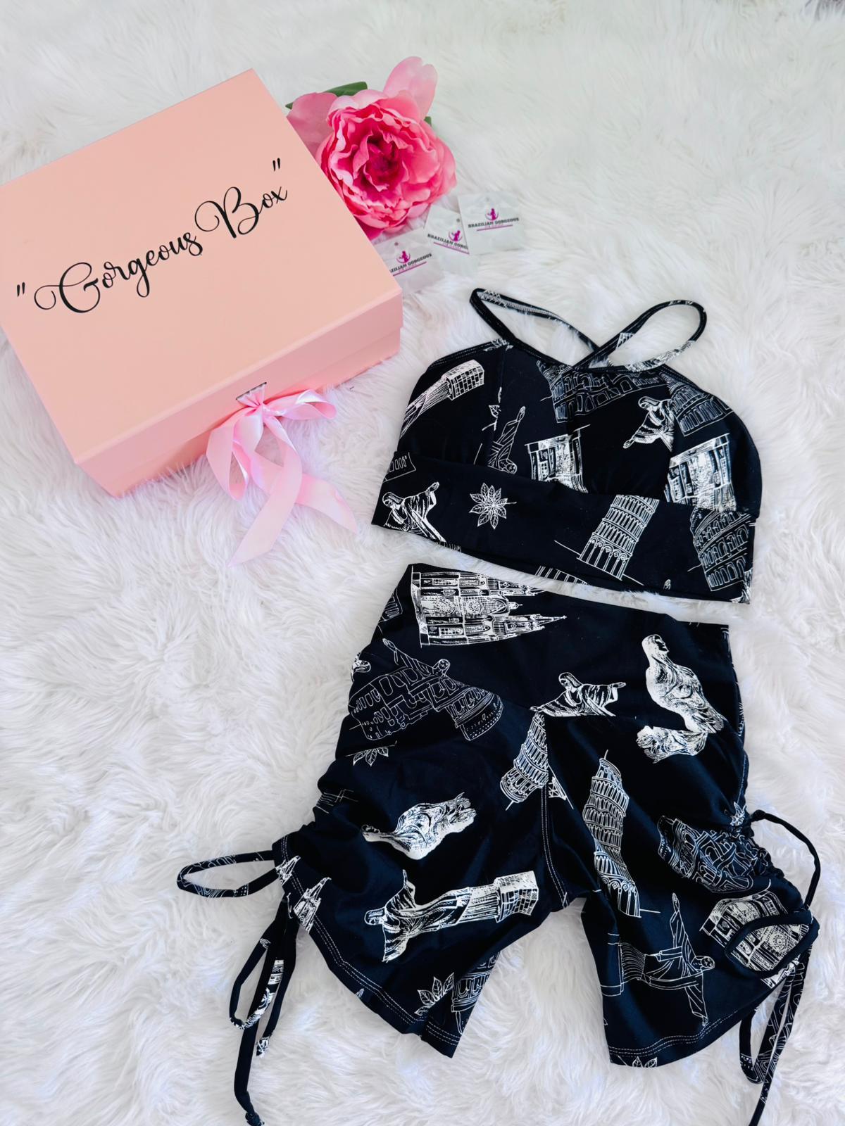 City Tour Black Workout Set