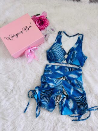 Blue Rasgo Workout Set